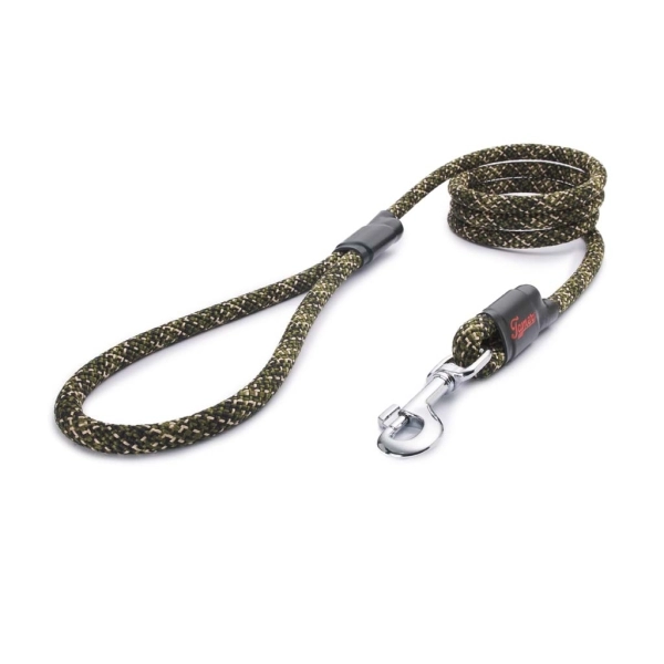 klassische Hundeleine - L - 115cm - military
